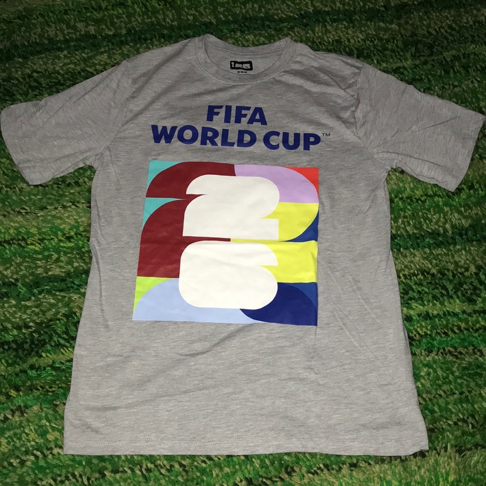 FIFA World Cup Gray Graphic Men's T-Shirt